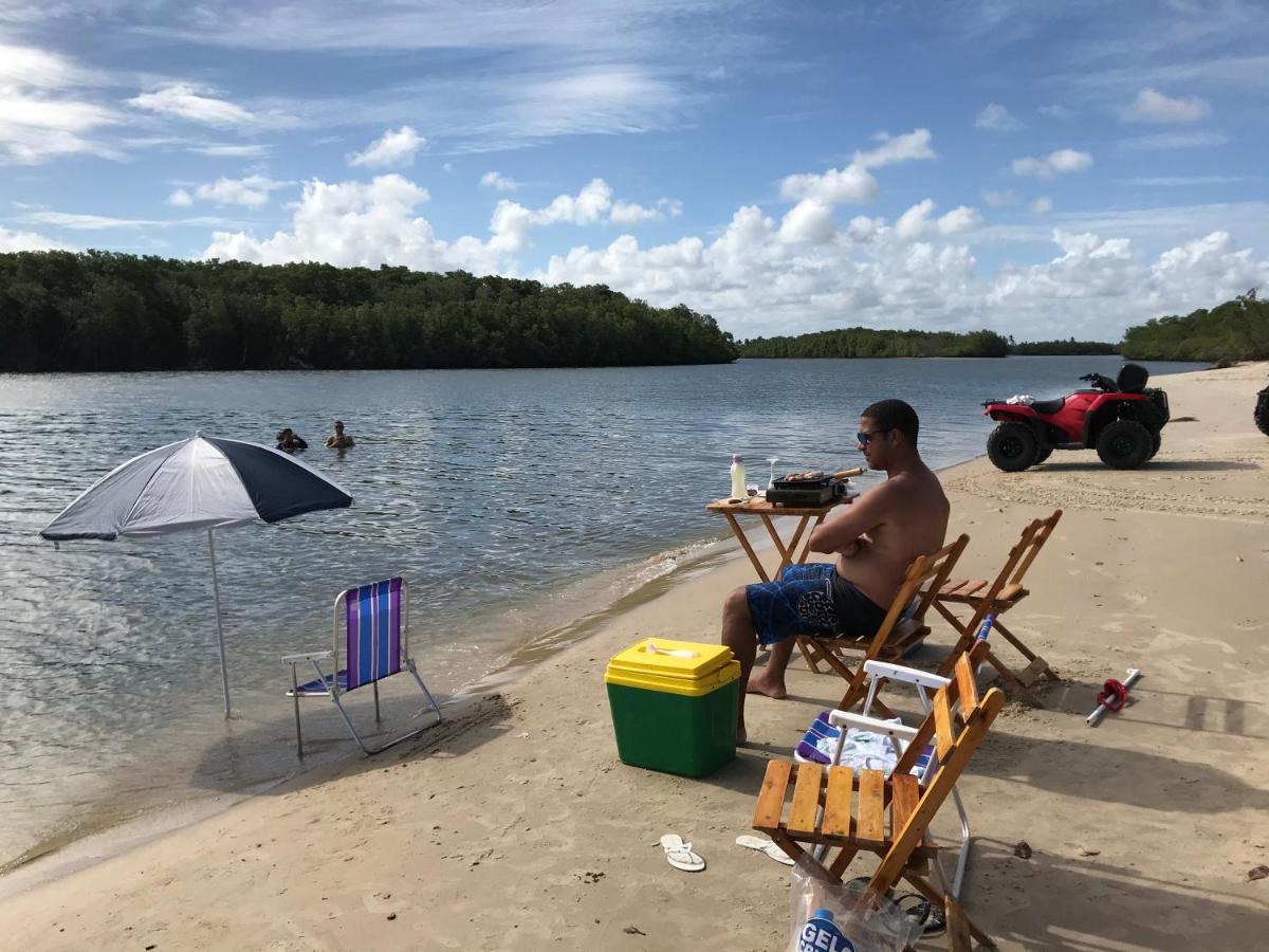 Villa Das Aguas -Praia Do Saco -Proximo As Lagoas Dos Tambaquis E Mangue Seco -Terreo Estância Extérieur photo